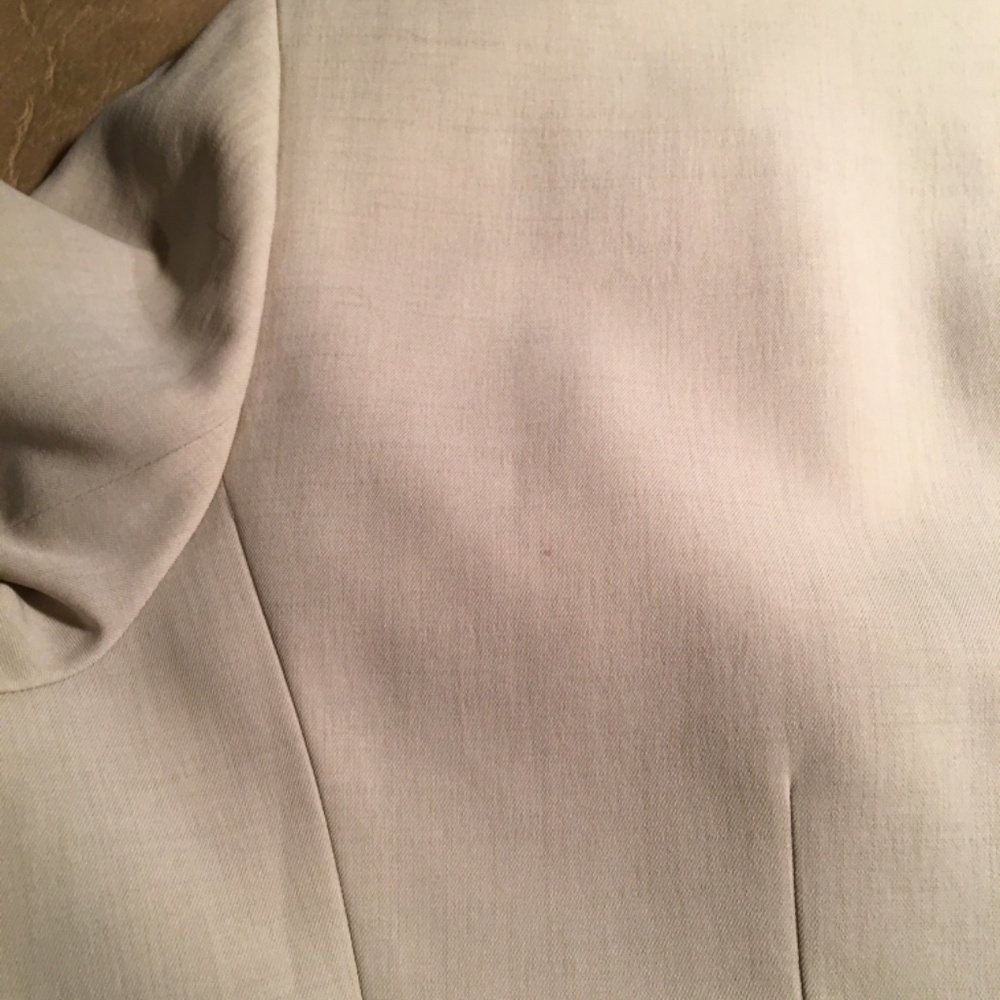 ANNE KLEIN Tapered/Fitted Career Blazer Jacket, BEIGE, Women’s Size 14 - Picture 10 of 10